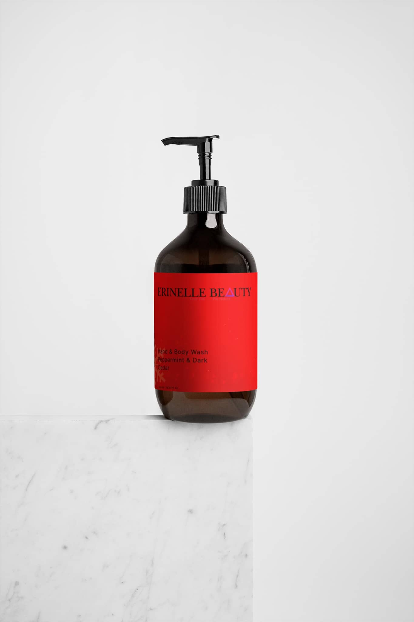 Hand & Body Wash - Peppermint & Dark Cedar