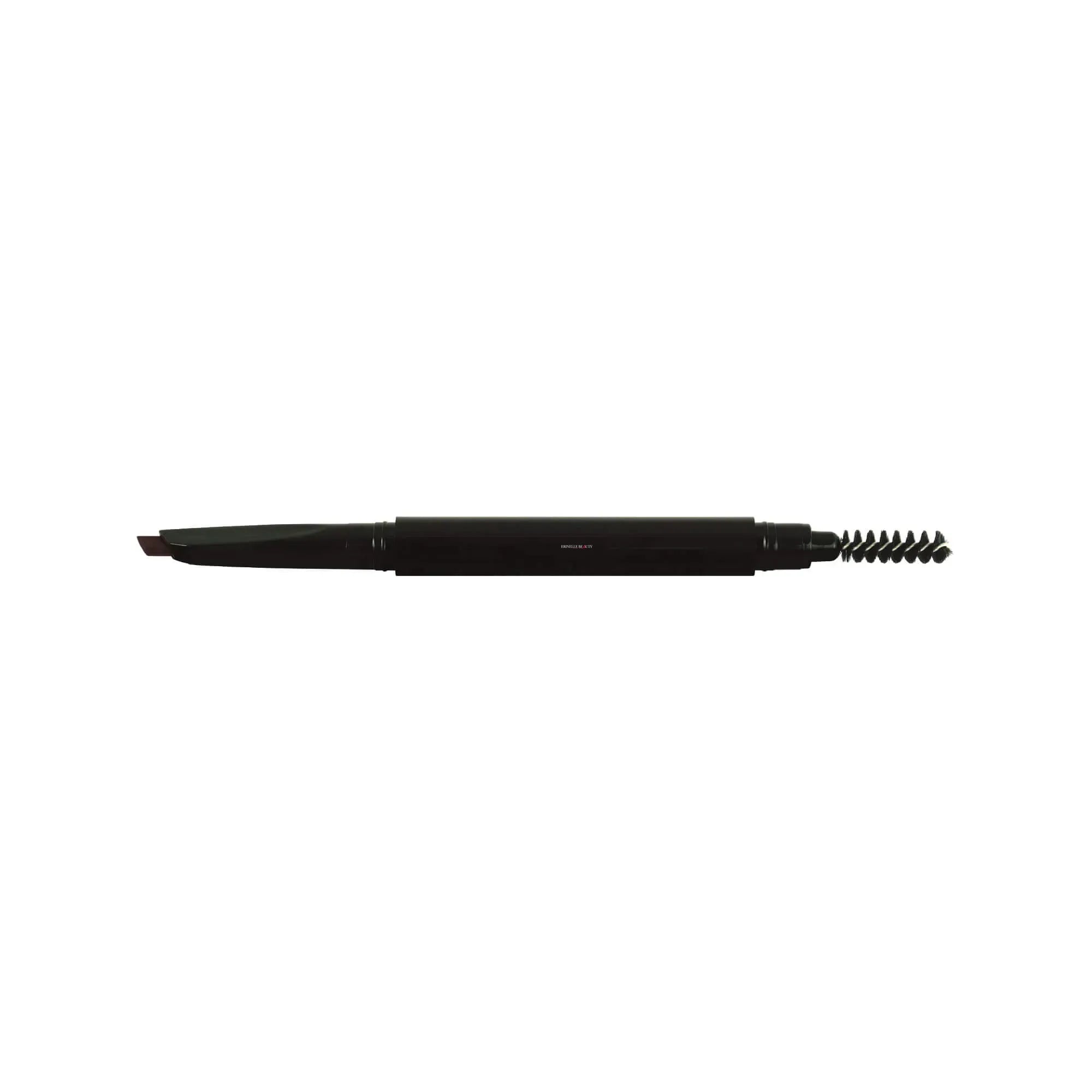 Erinelle Beauty automatic eyebrow pencil charcoal with spoolie brush for easy eyebrow shaping